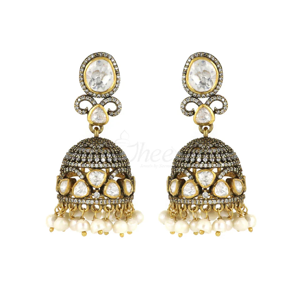 Moissanite Jhumka image 0